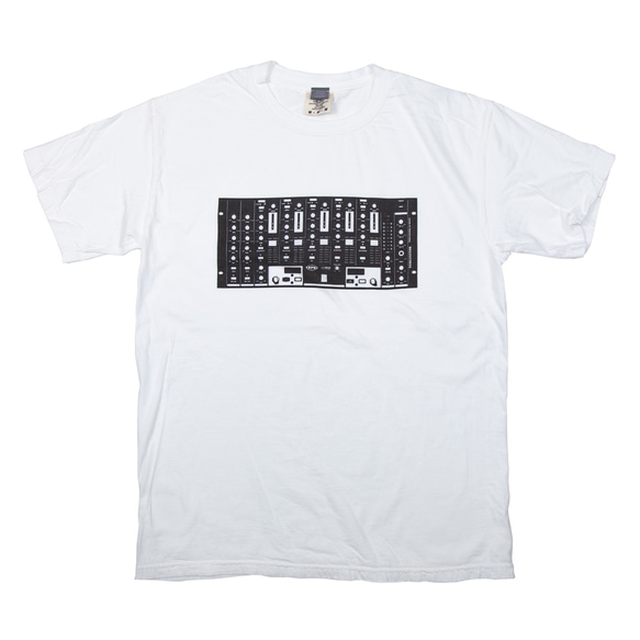 音楽 DJ ミキサー デザインTシャツ　ユニセックスS〜XLサイズ　Tcollector