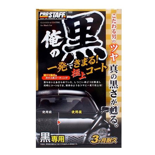 プロスタッフ S139 俺の黒 一発極上コート 黒専用250ｍｌ