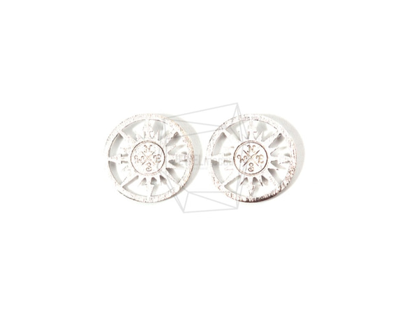 PDT-1510-MR【2個入り】コンパスペンダント,Compass Pendant/15mm X 15mm