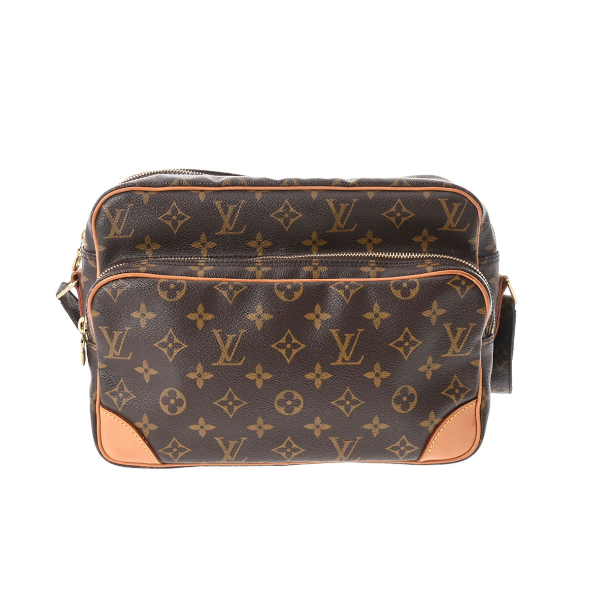 LOUIS VUITTON ルイヴィトン モノグラム ナイル ブラウン M45244 レディース モノグラムキャンバス ショルダーバッグ ABランク 中古 