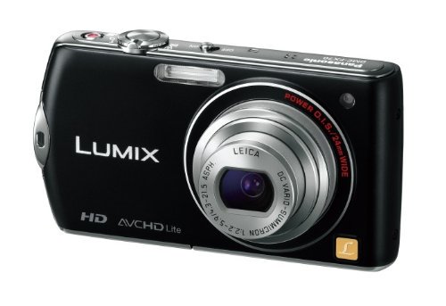 Panasonic デジタルカメラ LUMIX FX70 エスプリブラック DMC-FX70-K【中古品】