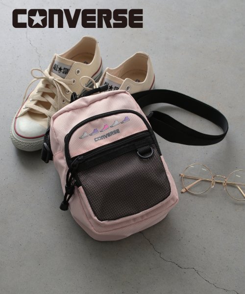 CONVERSE SNEAKERS PRINT SHOULDER BAG