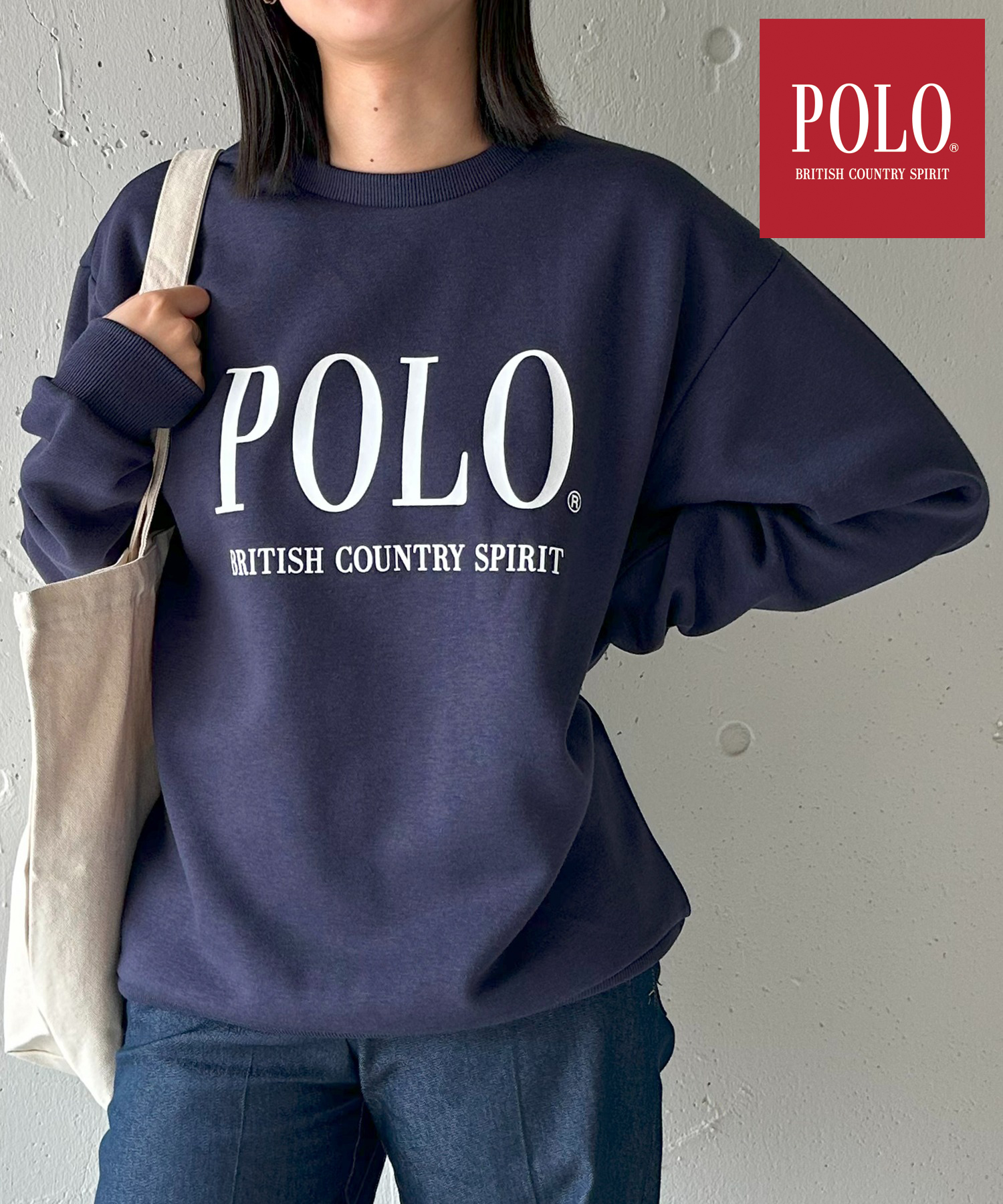 ポロ　ビーシーエス/◎SETUP7別注商品◎【POLO BCS】トップス スウェット ロゴ トレー･･･