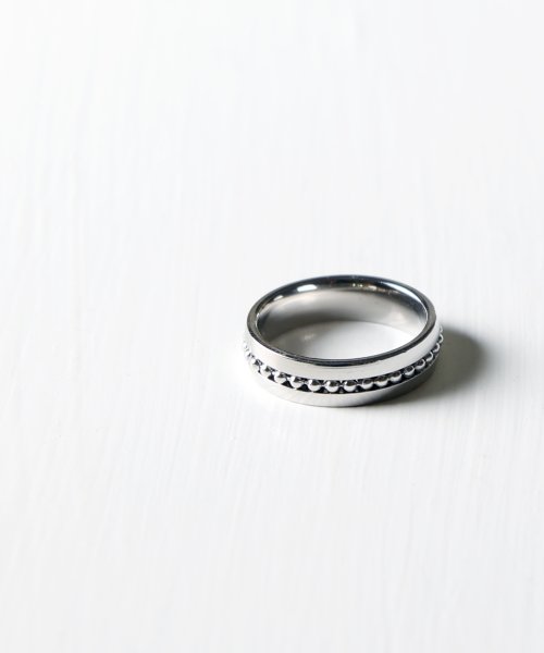 【rufsh/ルフシュ】stainless ball ring/ ステンレスリング RF1908CJSR04