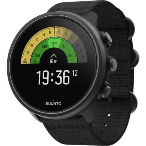 Suunto SS050564000 SUUNTO 9 G1 BARO CHARCOAL BLACK TITANIUM(日本正規品)スント９バロ チャコール ブラックチタン CHARCOAL BLACK