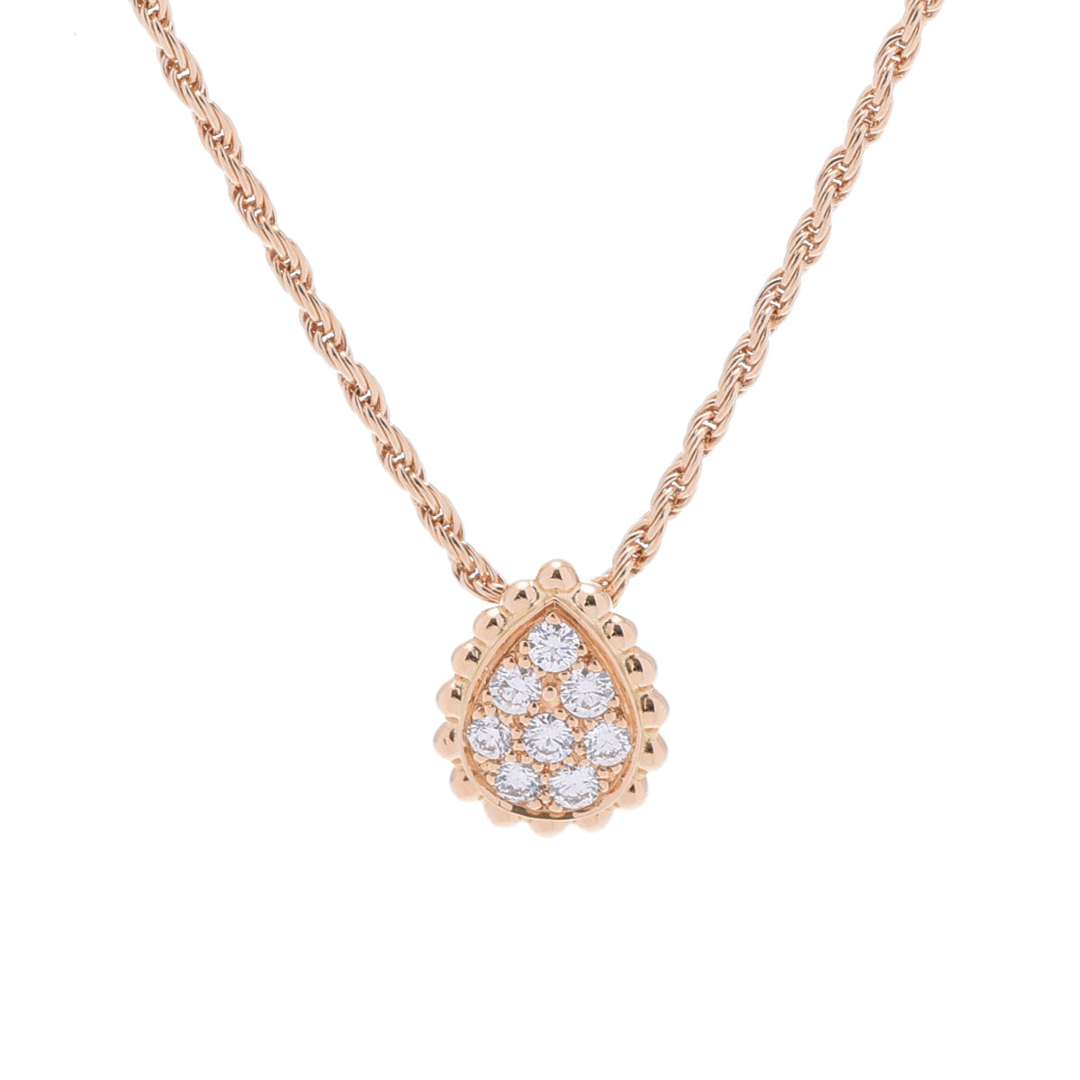 BOUCHERON ブシュロン セルパンポエムネックレス　ダイヤ JPN00611 レディース K18イエローゴールド ネックレス Aランク 中古 