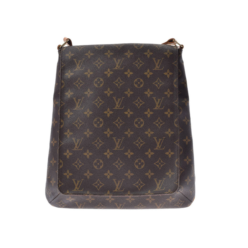 LOUIS VUITTON ルイヴィトン モノグラム ミュゼット ブラウン M51256 レディース モノグラムキャンバス ショルダーバッグ Bランク 中古 