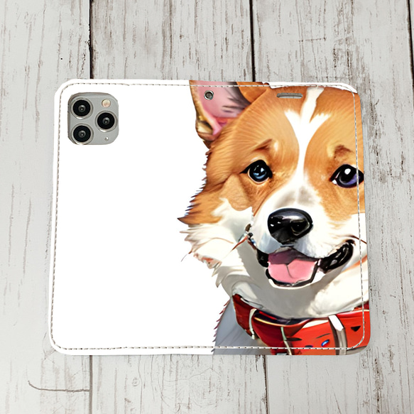 iphoneケース1-3-10 iphone 手帳 犬・イヌ・ワンちゃん 箱11 かわいい アイフォン iface