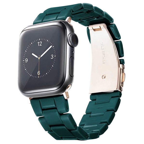 GAACAL Apple Watch Series 1-8/SE1-2 [38/40/41mm]用プラスチックバンド グリーン Z00147GA