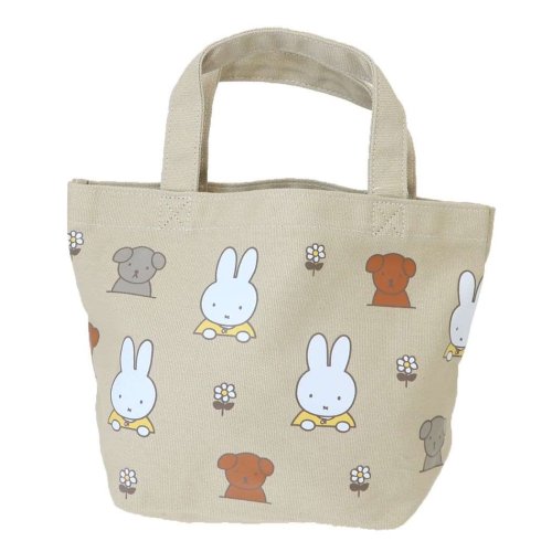 ミッフィー ランチバッグ ミニトート MIFFY and SNUFFY ディックブルーナ マリモクラフト お弁当かばん 絵本キャラクター グッズ