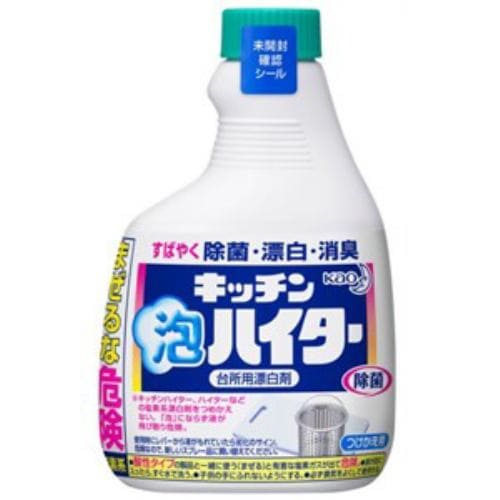 花王 キッチン泡ハイター ハンディスプレー つけかえ用 400ml 【日用消耗品】