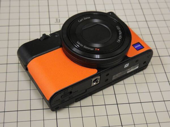 sony DSC-RX100/100M2 向け 「貼り革」 ベルビアン/ダイノックシート製