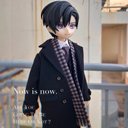 ブライス服 スーツセット 7点靴 パンツ ベスト スカーフドール服ob24オビツ241/6ドール用