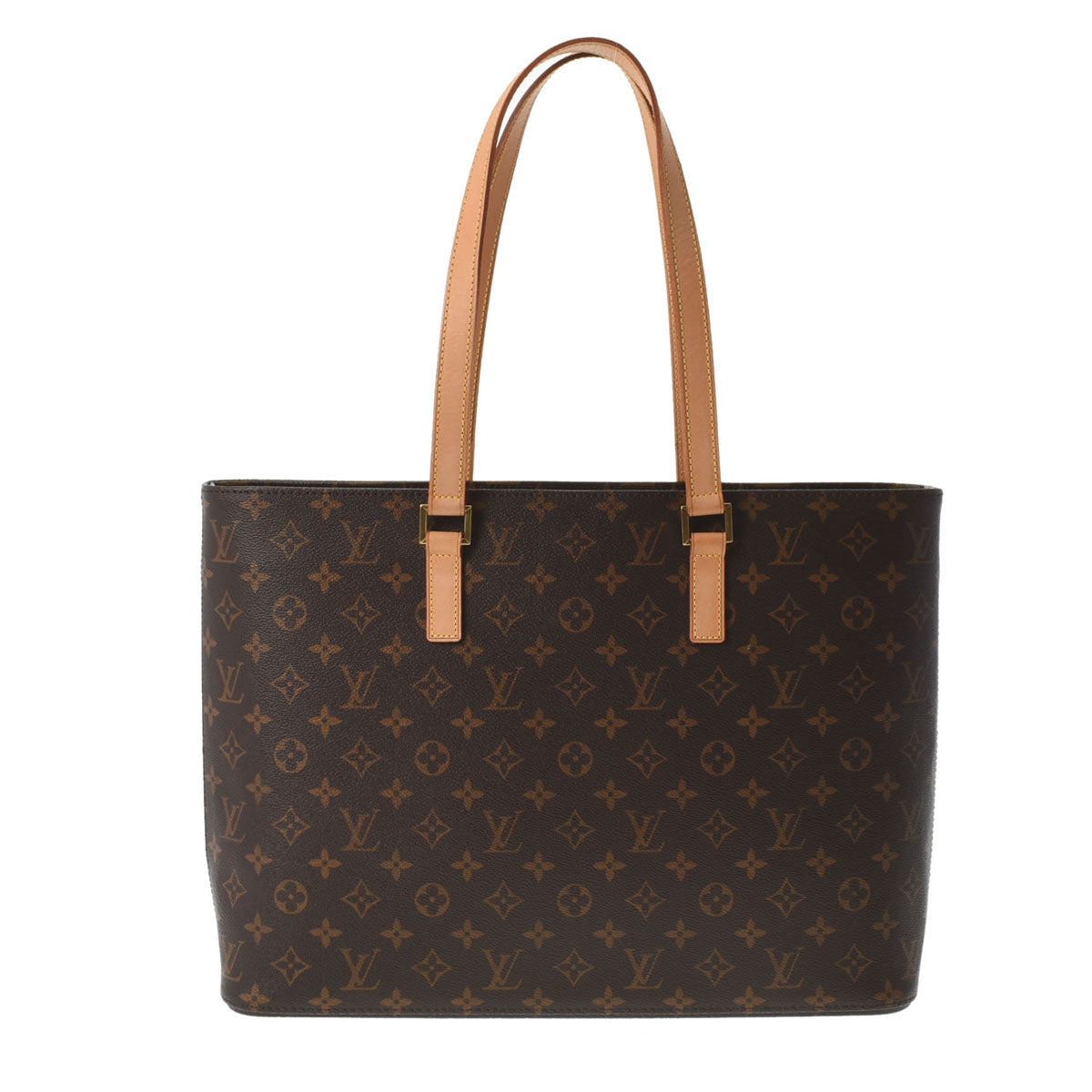 LOUIS VUITTON ルイヴィトン ルコ ブラウン M51155 レディース モノグラムキャンバス ハンドバッグ ABランク 中古 