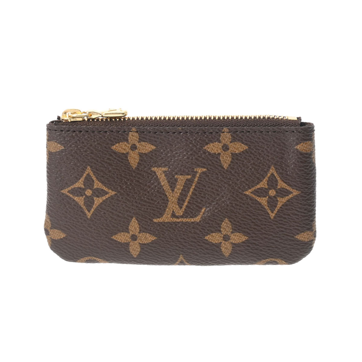 LOUIS VUITTON ルイヴィトン モノグラム ポシェットクレ  ブラウン M62650 ユニセックス モノグラムキャンバス コインケース 未使用 