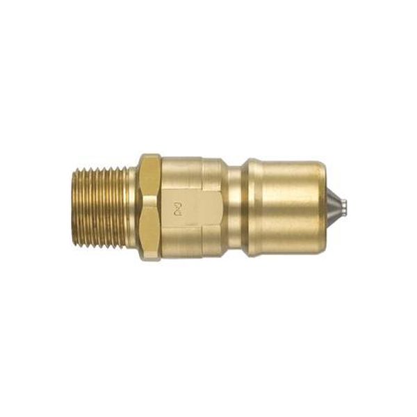 SP-Aカプラ 8P-M-A BRASS FKM 日東工器（直送品）