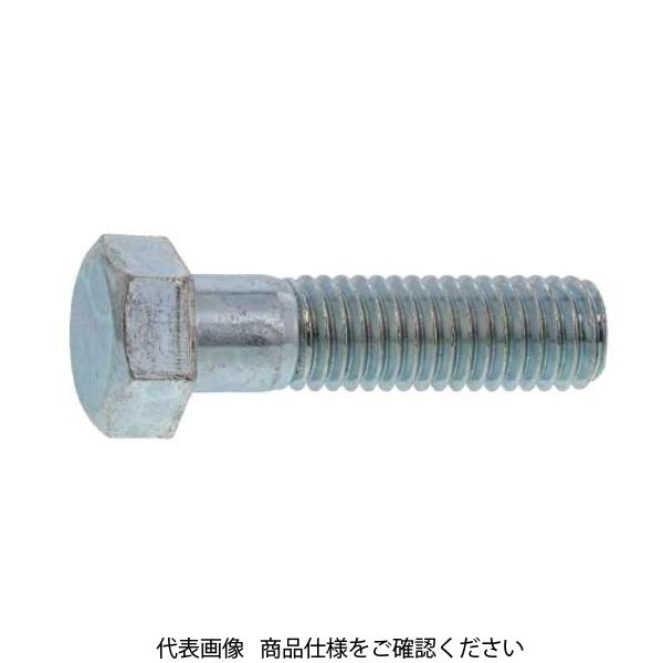 ファスニング J 3カーB 鉄 小形六角ボルト（半ねじ） 8 X 40 B00005100080040004 1箱（180個）（直送品）