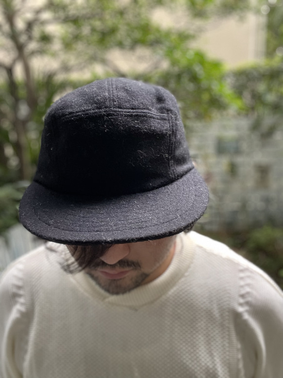 fear&desire wool 5panel  cap w/wappen F