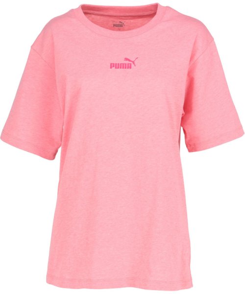 PUMA プーマ エッセンシャル ESS＋ MX NO1 ロゴ リラックス SS Tシャツ レディース ト