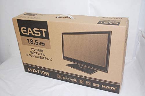 アズマ DVD内臓 18.5V型液晶テレビ LVD-T19W【中古品】