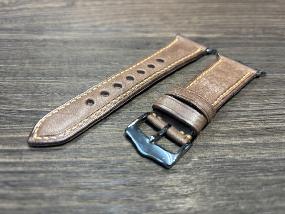 Apple Watch band【刻】4445mmサイズitalian leather