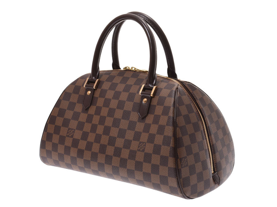 ルイヴィトン ダミエ リベラMM ブラウン N41434 レディース 本革 ハンドバッグ Aランク 美品 LOUIS VUITTON 中古 