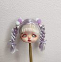 オビツ11ウィッグ モヘア手編みカツラドール