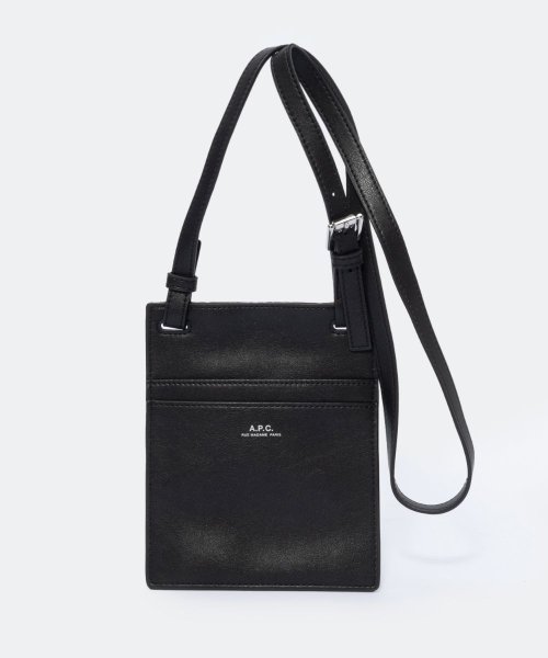 アーペーセー A.P.C. PUAAT H61717 ショルダーバッグ メンズ バッグ ミニショルダー クロスボディ ポシェット 肩掛け プレゼント シンプル