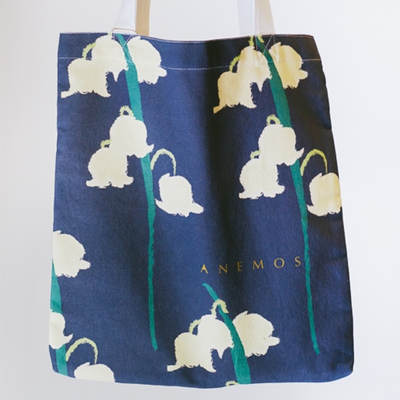 Flora Series: Nocturne - Cotton Canvas Bag