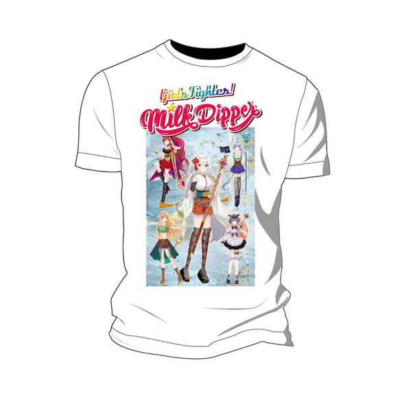 Milk Dipperr ミルクディッパー Tシャツ 半袖  メンズ レディース アニメ【Sayaka】