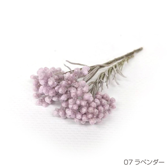 【即納】 ライスフラワー パステルシリーズ 70g ラベンダー プリザーブドフラワー 花材 小さい花 花