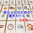 赤ちゃんのための漢字カード