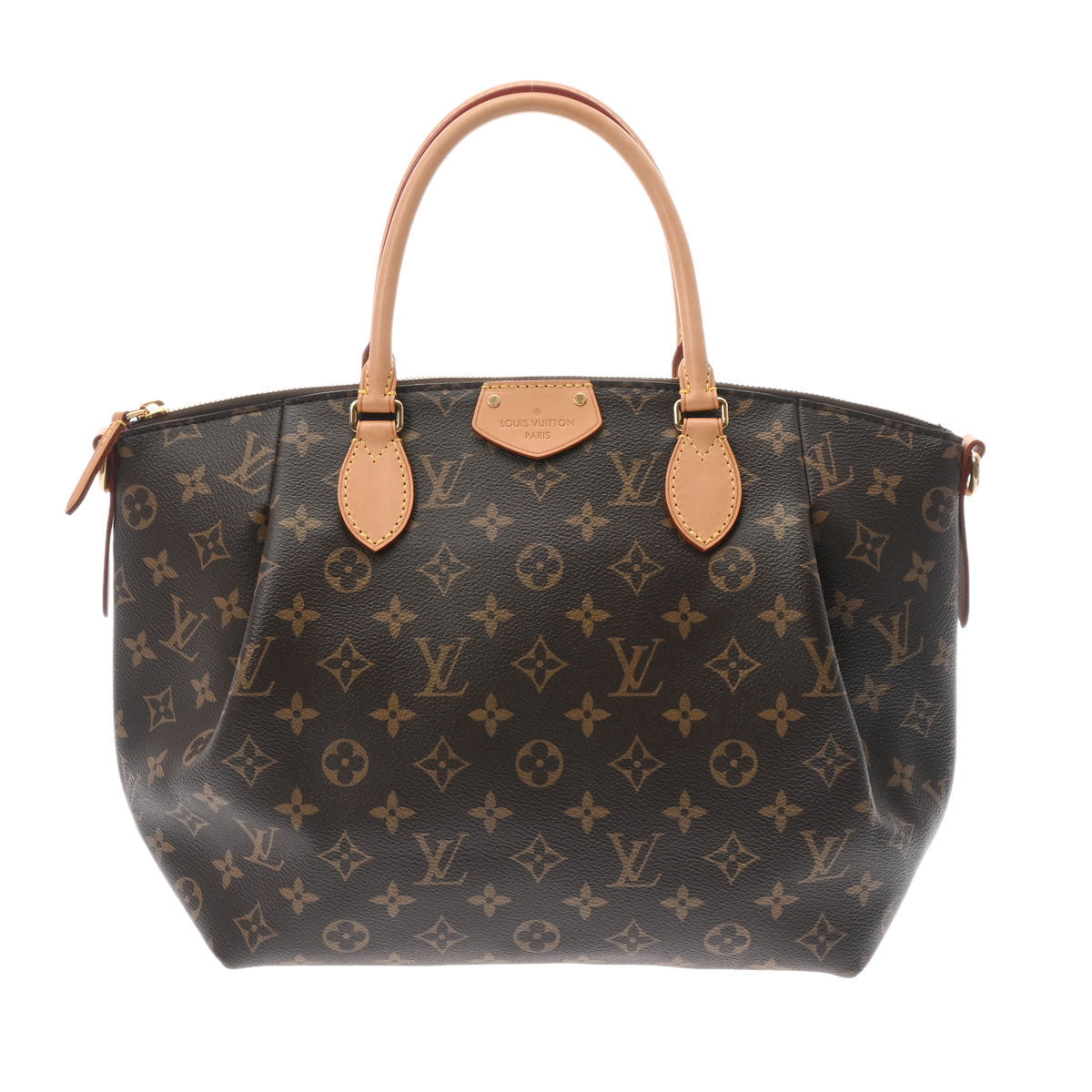 LOUIS VUITTON ルイヴィトン モノグラム テュレンMM 2WAY ブラウン M48814 レディース モノグラムキャンバス ハンドバッグ Aランク 中古 