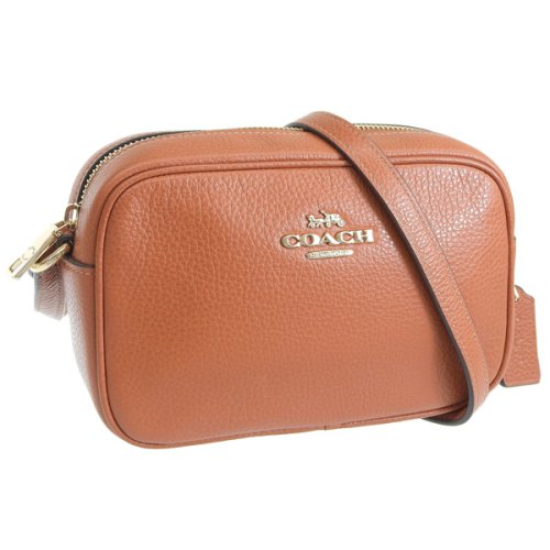 COACH コーチ MINI JAMIE CAMERA BAG ミニ ジェイミー シグネチャー カメラ バッグ 斜めがけ ショルダー バッグ レザー