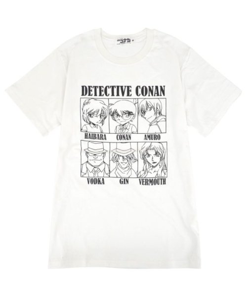 名探偵コナン コナン プリント Tシャツ 黒ずくめ 半袖 映画 新作 アニメ