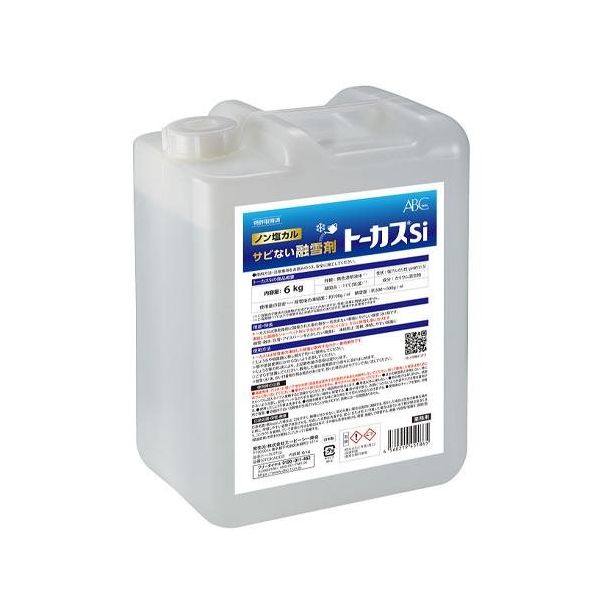 エスコ 6kg 融雪剤(環境配慮型) EA922AB-221 1本（直送品）