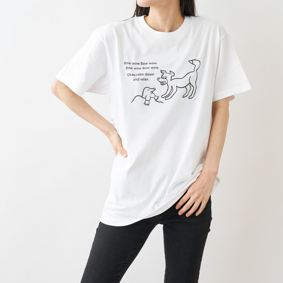 【カレンダー 2025の人気アイテム】 リラックス Tシャツ ホワイト