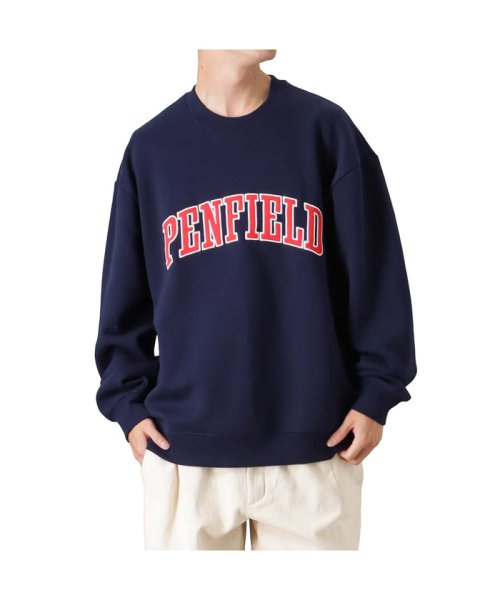 Penfield ペンフィールド カレッジロゴワッペントレーナー 20264020－EC