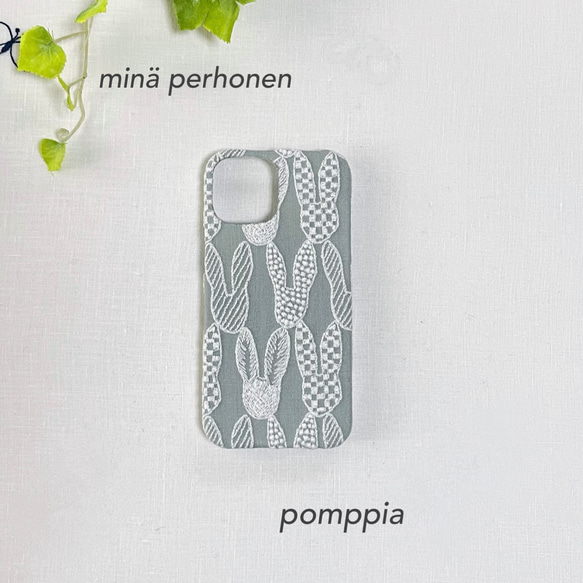 ミナペルホネン　iPhone ケース　pomppia