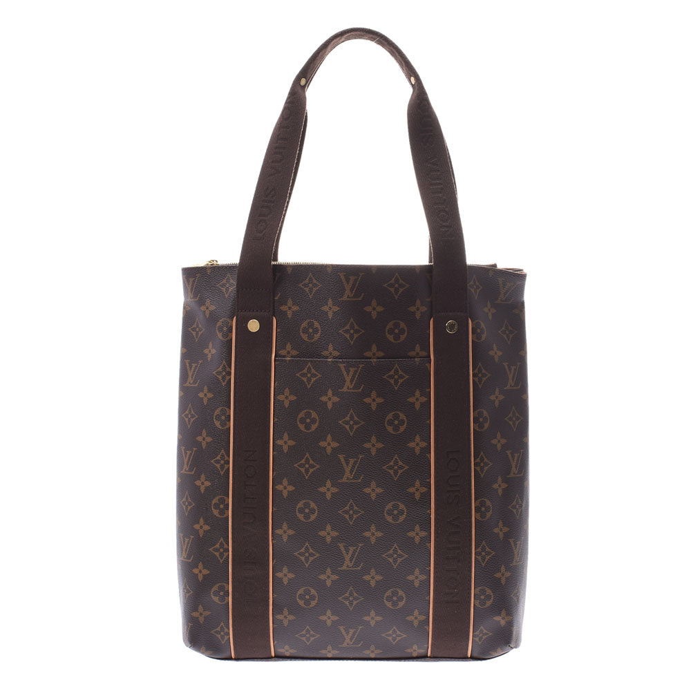 LOUIS VUITTON ルイヴィトン モノグラム カバボブール ブラウン M53013 ユニセックス トートバッグ Aランク 中古 