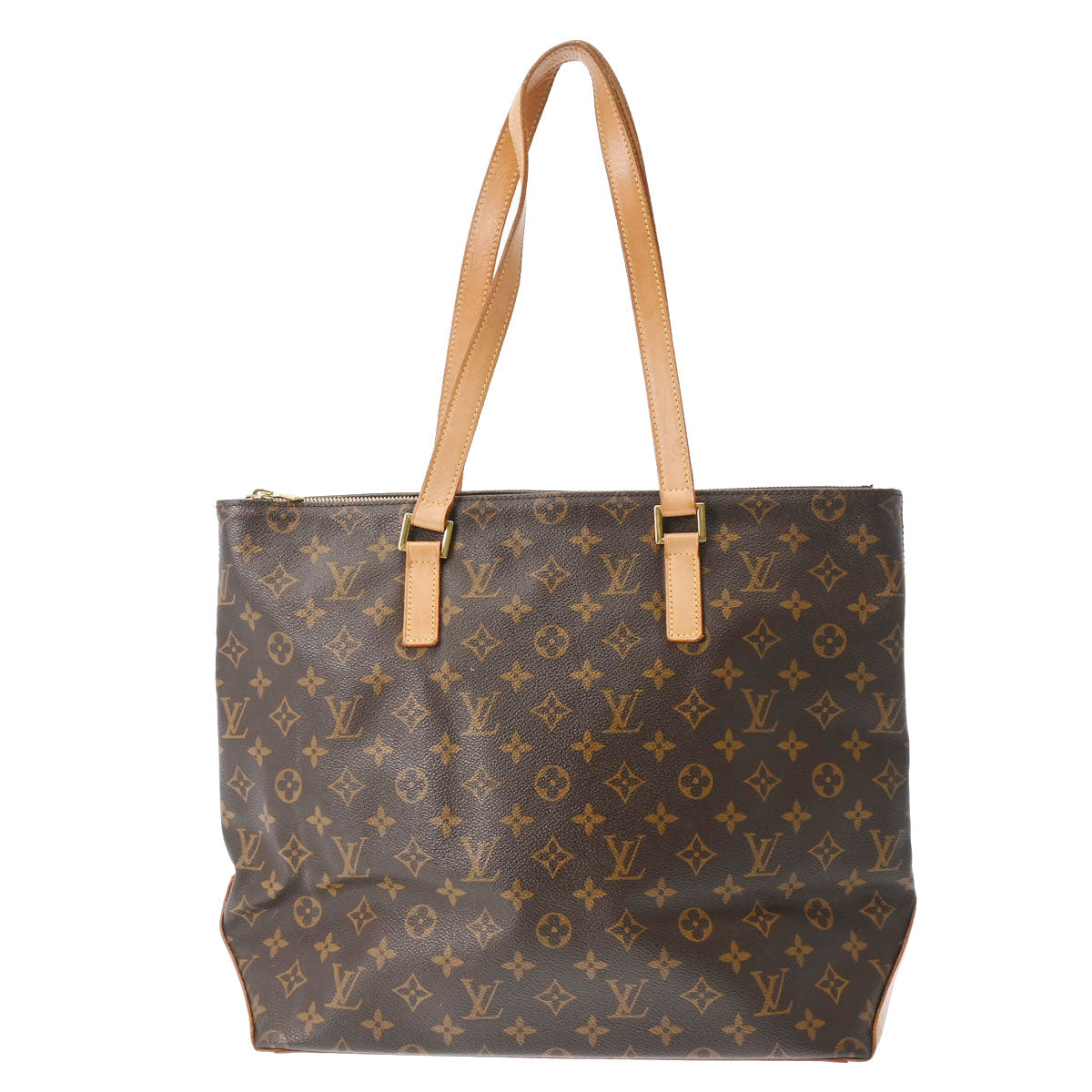 LOUIS VUITTON ルイヴィトン モノグラム カバメゾ ブラウン M51151 レディース モノグラムキャンバス トートバッグ Bランク 中古 