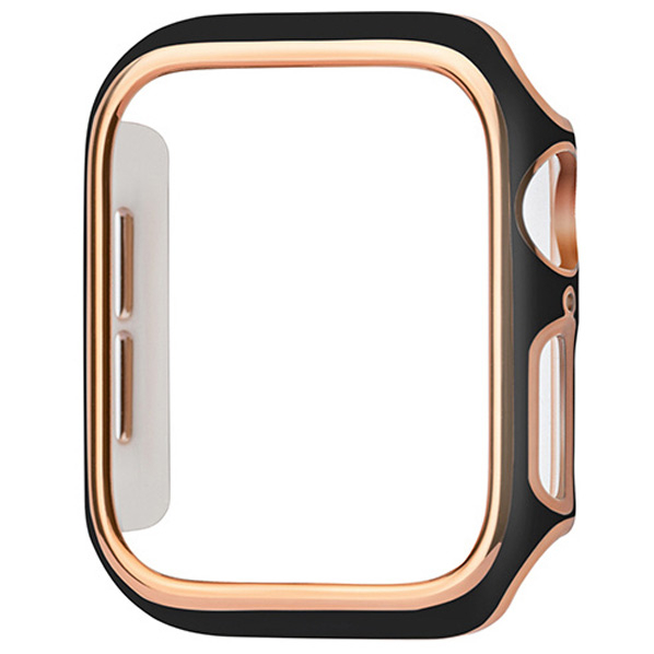 GAACAL Apple Watch Series 1-3 [38mm]用プラスチックフレーム ブラック W00017BK1