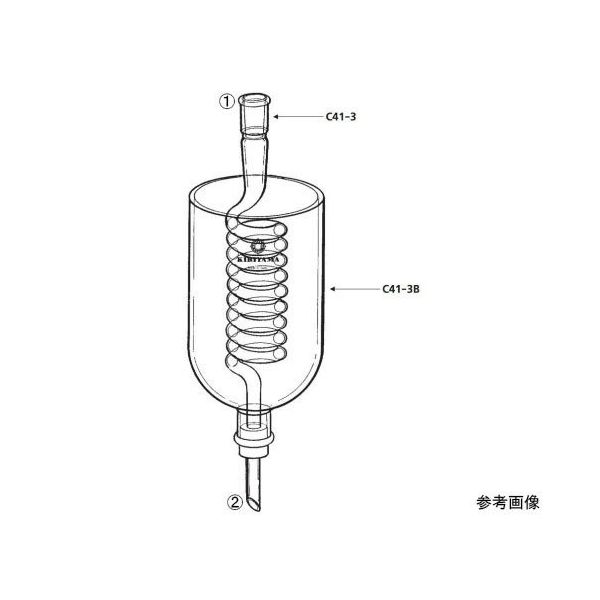 桐山製作所 寒剤容器 C41-3B-1 1個 64-1062-90（直送品）