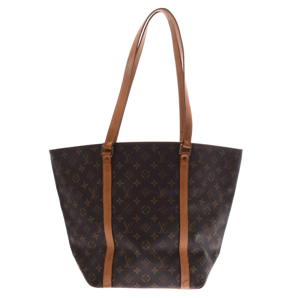 LOUIS VUITTON ルイヴィトン モノグラム サックショッピング ブラウン M51108 ユニセックス モノグラムキャンバス ハンドバッグ Bランク 中古 