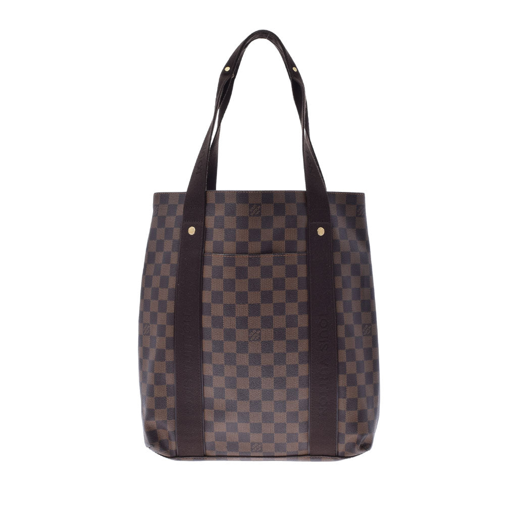 LOUIS VUITTON ルイヴィトン ダミエ カバボブール ブラウン N52006 ユニセックス ダミエキャンバス トートバッグ Bランク 中古 