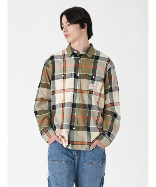 WORKWEAR クラシック ワーカーシャツ グリーン