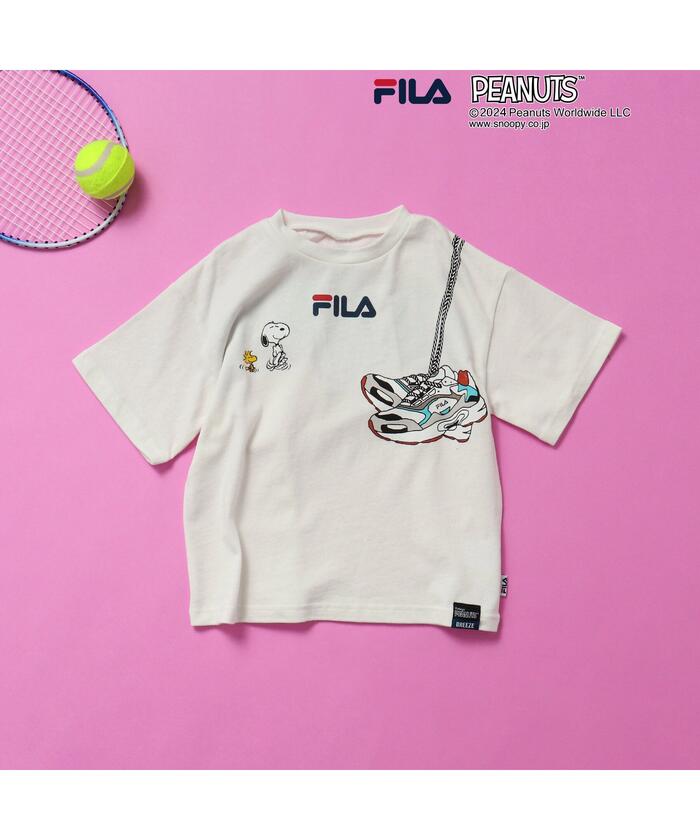 ブリーズ/WEB限定 PEANUTS×FILA(フィラ)コラボ スニーカーアート