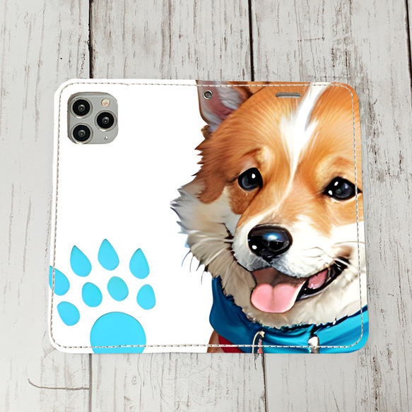 iphoneケース3-3-35 iphone 手帳 犬・イヌ・ワンちゃん 箱11 かわいい アイフォン iface