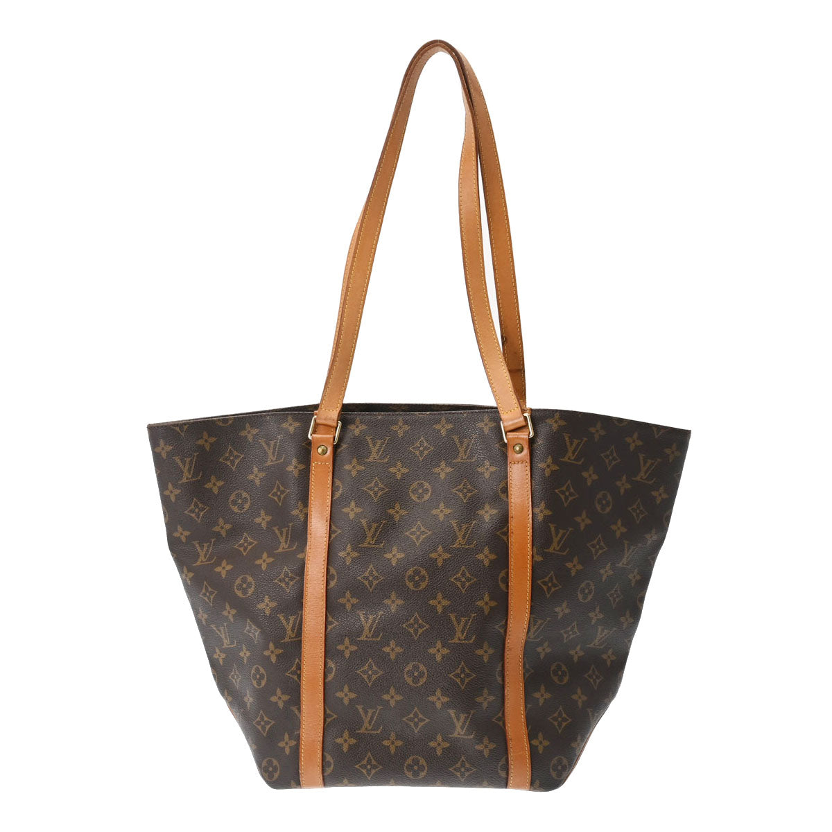 LOUIS VUITTON ルイヴィトン モノグラム サックショッピング ブラウン M51108 レディース モノグラムキャンバス トートバッグ Bランク 中古 