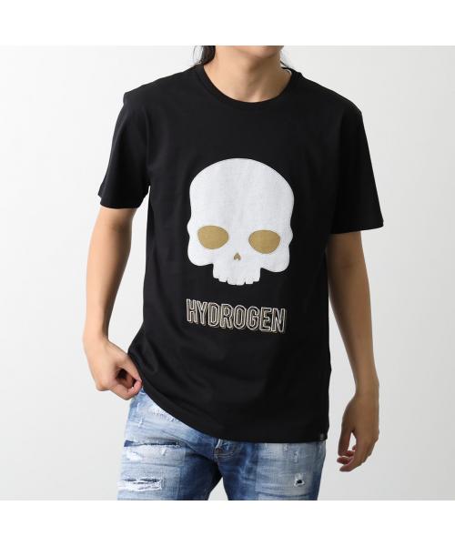 ハイドロゲン/HYDROGEN 半袖 Tシャツ EMBROIDERED SKULL T－SHIRT･･･